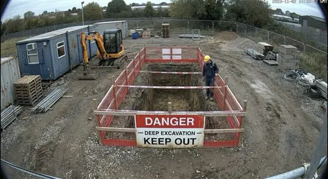 Alert frame for Exclusion zone